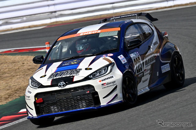 スーパー耐久公式テストの様子