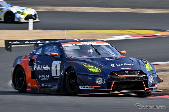 スーパー耐久公式テストの様子