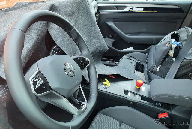 VW パサート ヴァリアント 次期型プロトタイプ(スクープ写真)