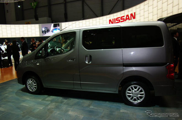 【ジュネーブモーターショー09】日産の新型ミニバン…NV200 誕生