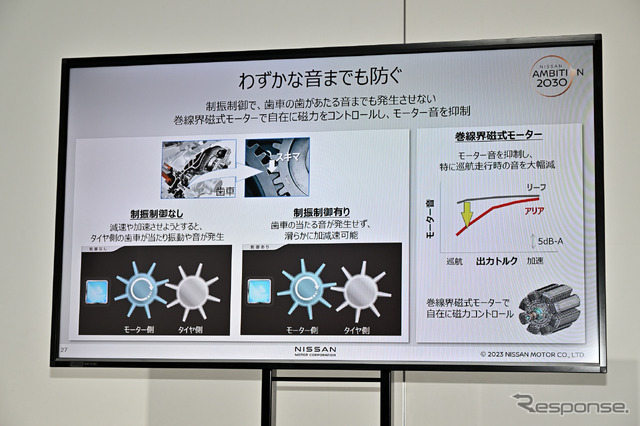 日産の電動パワートレインに関する技術説明会