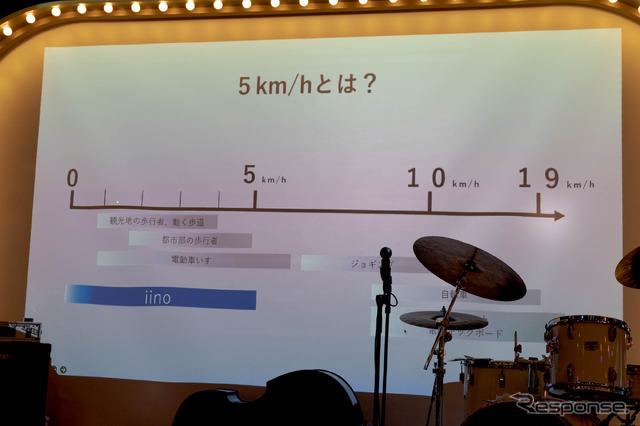 検証に使われるモビリティは時速5km程度のスピードで動作する。