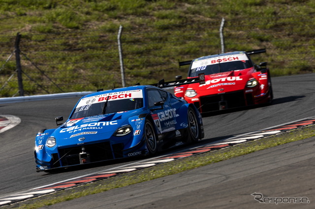 GT500クラス3位の#12 カルソニック IMPUL Z(平峰一貴/ベルトラン・バゲット)