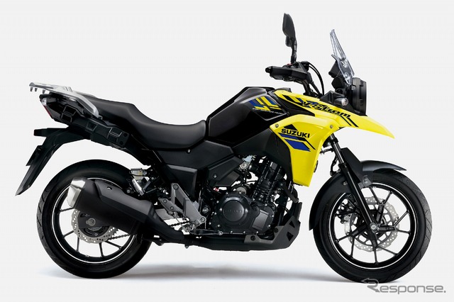 スズキ Vストローム250(イエロー/ブラック)