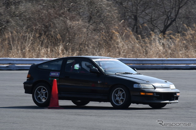 激戦を繰り広げた慶應義塾大学のホンダCR-X