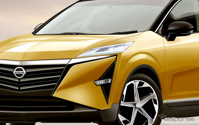 日産 スカイライン クロスオーバー 次期型(予想CG)