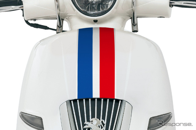 ジャンゴ125ABSファイナルエディション:トリコロール・デカール