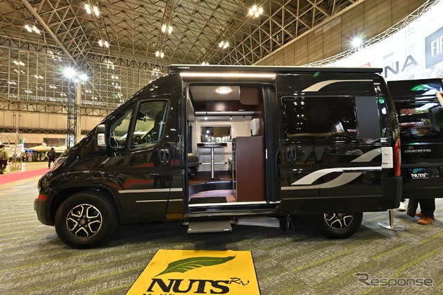 (参考画像)ジャパンキャンピングカーショー2023に出店されたデュカトベースのナッツRV「フォルトナ タイプC 」