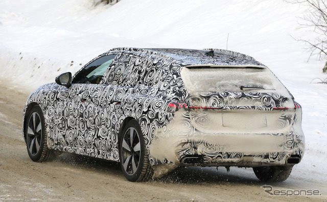 アウディ A4アバント 改め「A5アバント」(仮)プロトタイプ(スクープ写真)