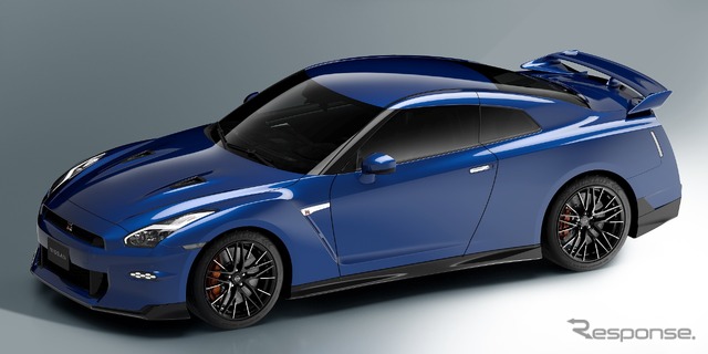 日産 GT-R(ワンガンブルー)