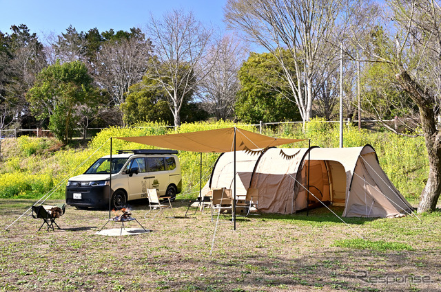 DODとステップワゴンがコラボしたウサップワゴン