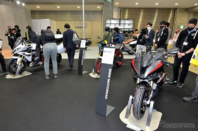 BMWモトラッドブース（東京モーターサイクルショー2022）