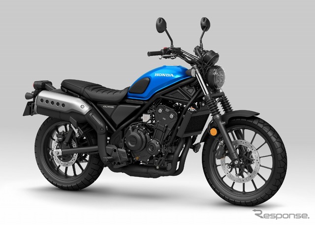 ホンダ CL500(グリントウェーブブルーメタリック)