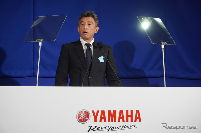 ヤマハ発動機 マリン事業本部長の井端俊彰執行役員