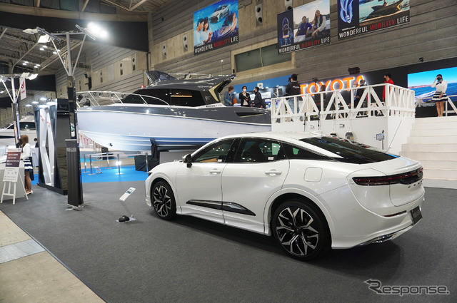 トヨタはモデリスタのクラウンも展示(ジャパン・インターナショナルボートショー2023)