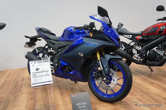 ヤマハ YZF-R15(東京モーターサイクルショー2023)