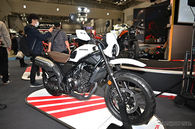 ホンダ CL250 純正オプション装着車(東京モーターサイクルショー2023)