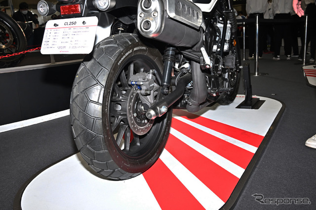 ホンダ CL250 純正オプション装着車（東京モーターサイクルショー2023）