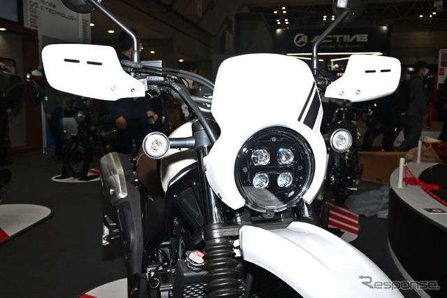 ホンダ CL250 純正オプション装着車(東京モーターサイクルショー2023)