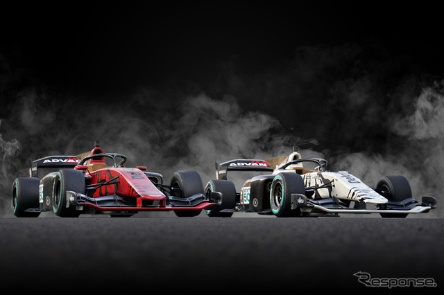 自動運転車レースに採用されたSF23