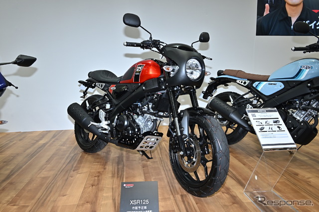 ヤマハ XSR125 アクセサリーパーツ装着車(東京モーターサイクルショー2023)