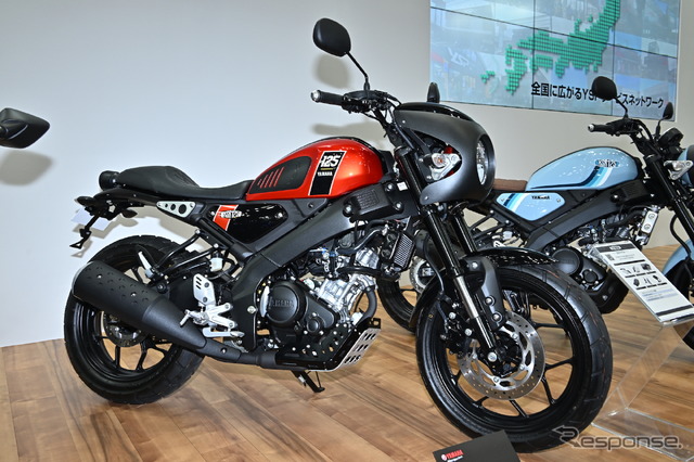 ヤマハ XSR125 アクセサリーパーツ装着車(東京モーターサイクルショー2023)