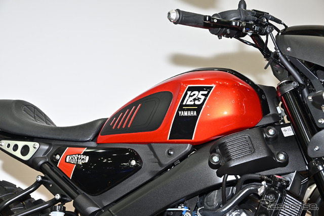 ヤマハ XSR125 アクセサリーパーツ装着車(東京モーターサイクルショー2023)