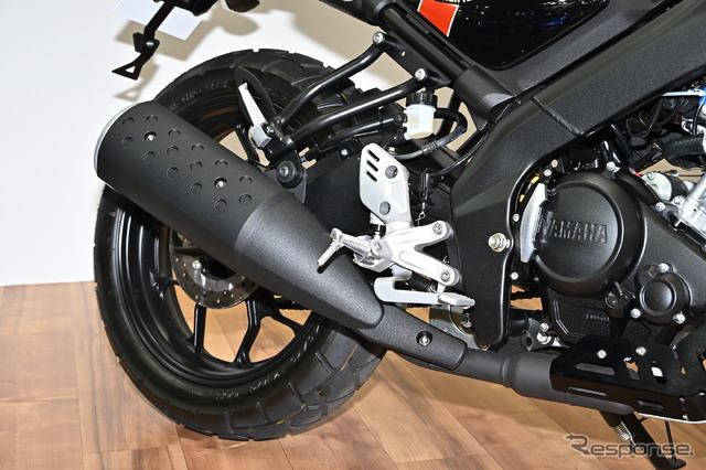 ヤマハ XSR125 アクセサリーパーツ装着車(東京モーターサイクルショー2023)