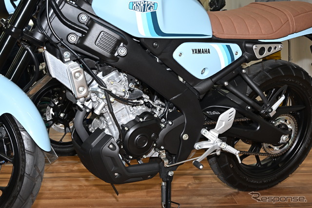 ヤマハ XSR125(東京モーターサイクルショー2023)
