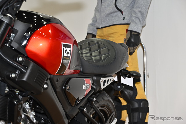 ヤマハ XSR125 アクセサリーパーツ装着車(東京モーターサイクルショー2023)