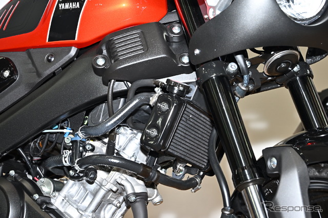 ヤマハ XSR125 アクセサリーパーツ装着車(東京モーターサイクルショー2023)