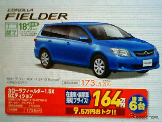 【新車値引き情報】セダン、ステーションワゴン、RVがこの値段！