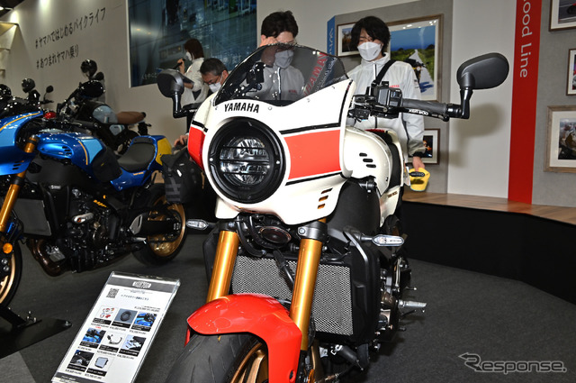 ヤマハ XSR900 カスタム(東京モーターサイクルショー2023)