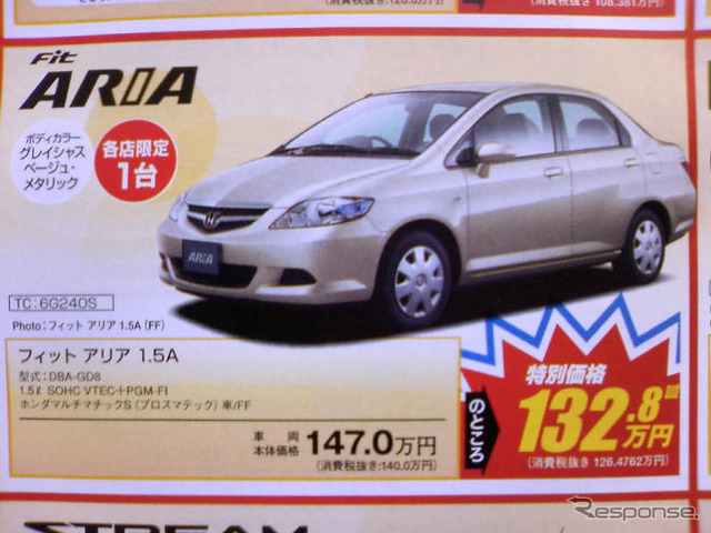 【新車値引き情報】セダン、ステーションワゴン、RVがこの値段!