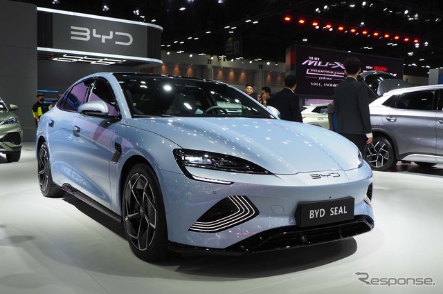 2023年中にもタイ国内で発売予定のクーペ-スタイルの4ドアセダン、シール