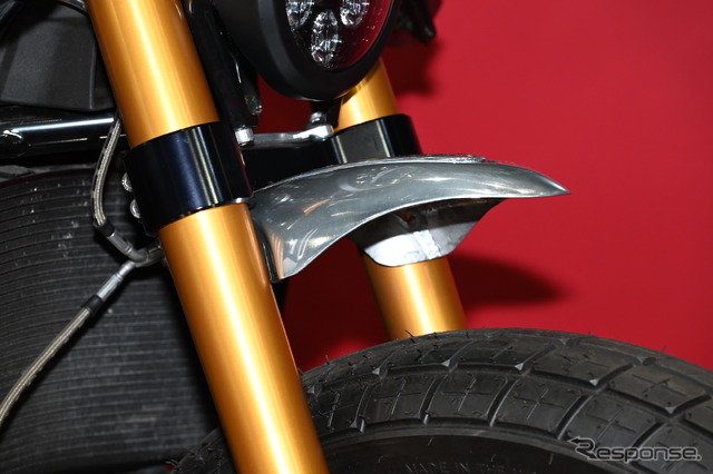 B'z稲葉浩志氏の愛車として制作されたSONIC TEMPLE(東京モーターサイクルショー2023)