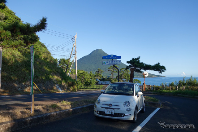 薩摩半島南岸ドライブ。瀬平自然公園にて。