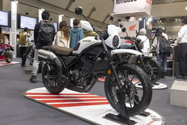 ホンダ CL250 オプション装着車(東京モーターサイクルショー2023)