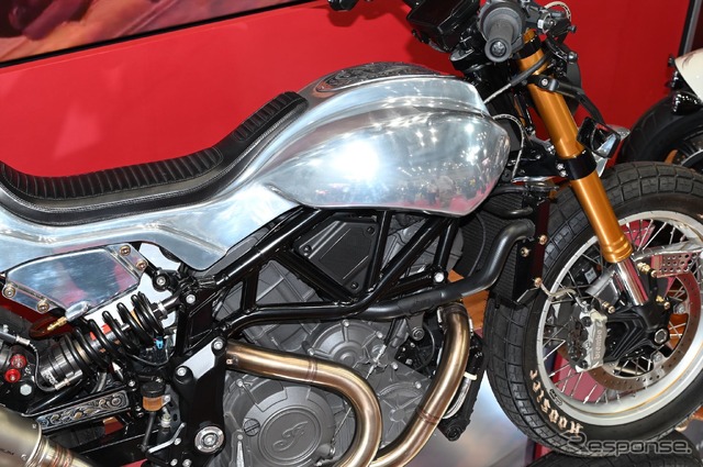 FTR1200SをカスタムしたB’z稲葉浩志氏の愛車『ソニック・テンプル』(東京モーターサイクルショー2023)