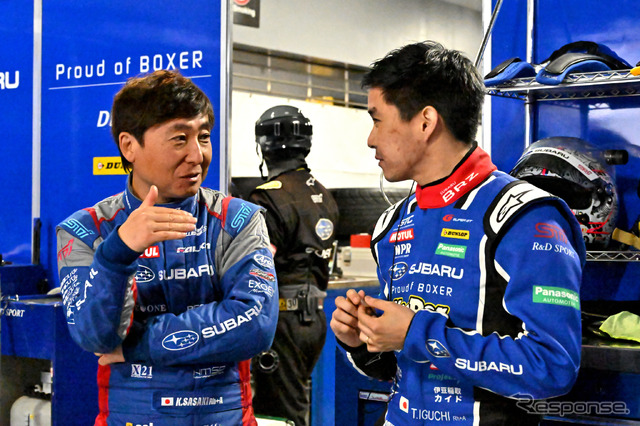 佐々木選手と井口選手