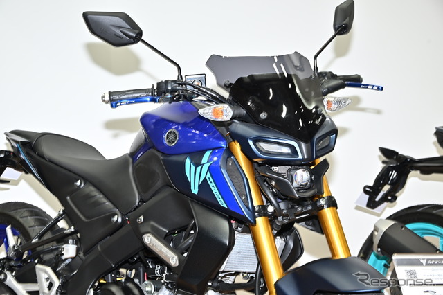 ヤマハ MT-125 アクセサリー装着車(東京モーターサイクルショー2023)