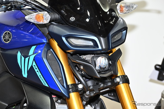 ヤマハ MT-125 アクセサリー装着車(東京モーターサイクルショー2023)
