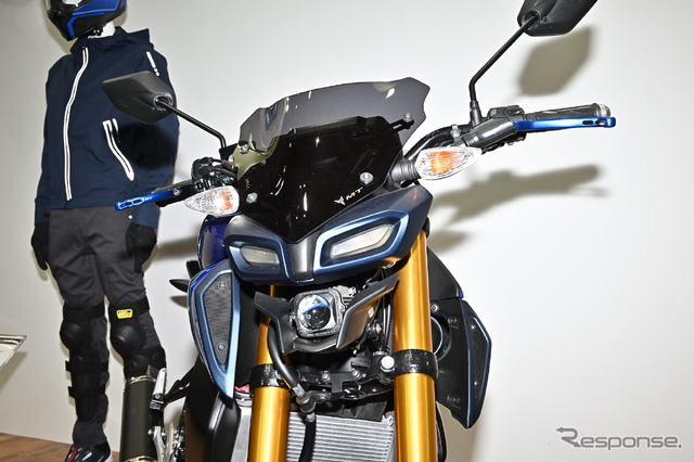 ヤマハ MT-125 アクセサリー装着車(東京モーターサイクルショー2023)
