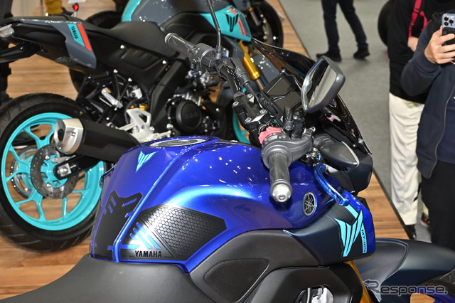 ヤマハ MT-125 アクセサリー装着車(東京モーターサイクルショー2023)