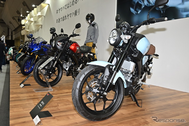 ヤマハが日本市場への投入を発表した125cc、155ccモデル(東京モーターサイクルショー2023)