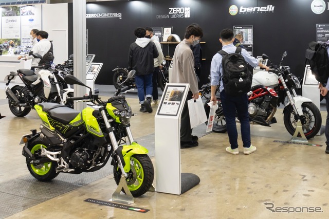 ベネリ『TNT125』(東京モーターサイクルショー2023)