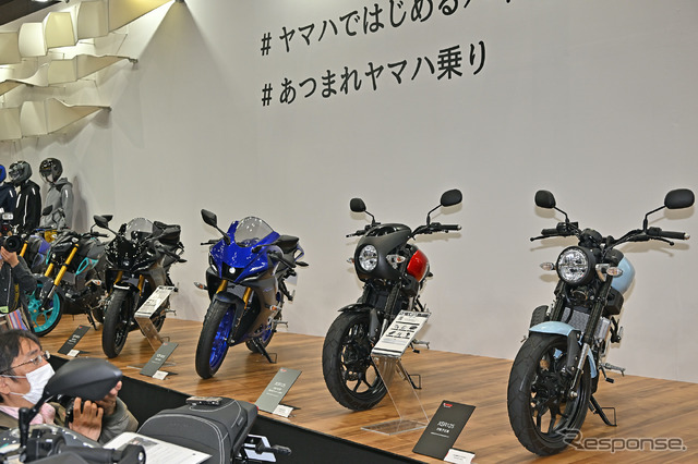 ヤマハは125cc/155ccモデルを市販予定車として一挙に発表。そのねらいとは