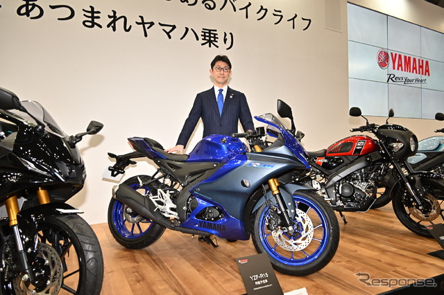ヤマハ発動機販売 松岡大司社長(東京モーターサイクルショー2023)