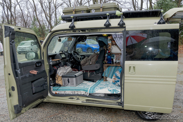 ホンダ N-VAN で車中泊を追求、たどり着いた究極の形はコレだ!