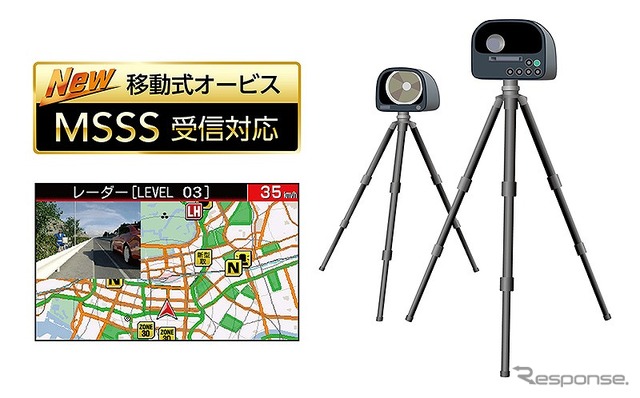 移動式オービスMSSS受信対応